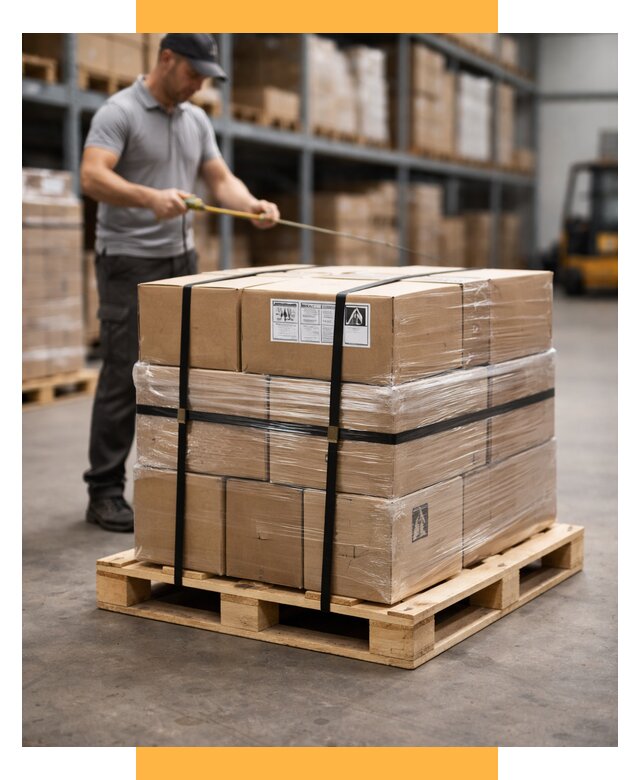 Упаковка и паллетирование грузов от 3568 р. | СетСервис-Блт