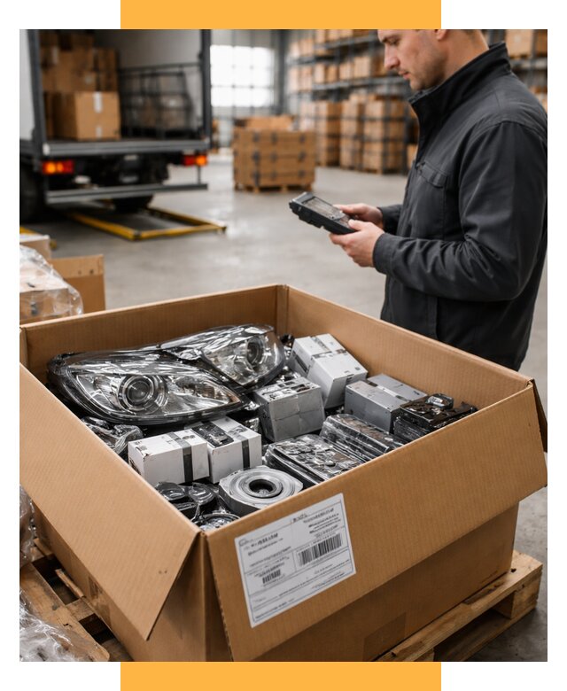 Доставка автозапчастей из Европы под ключ от 12744 р. | СетСервис-Блт