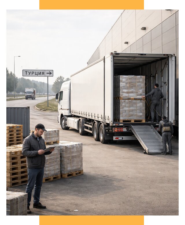 Автоперевозки и доставка фурой из Турции от 122340 р. | СетСервис-Блт
