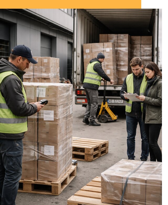 Доставка грузов из Польши: морем, авто и авиа от 7646