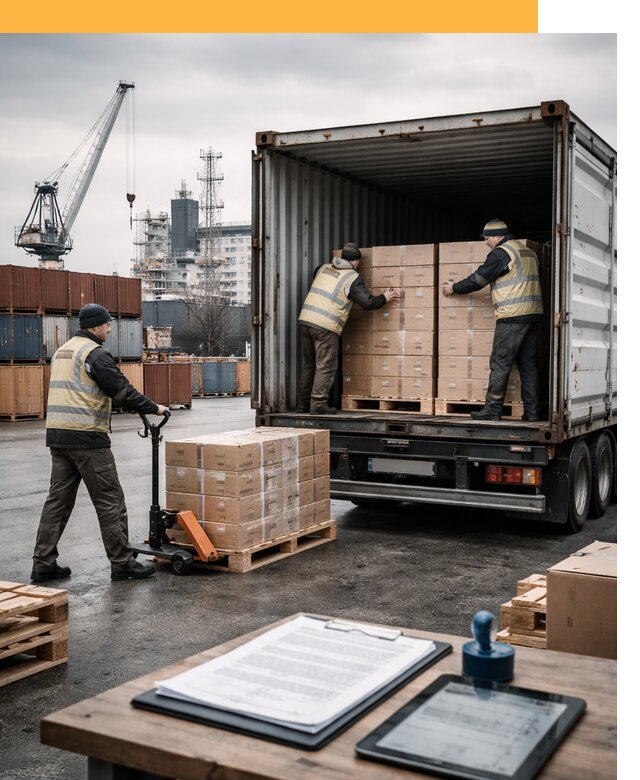 Доставка грузов из Латвии от 25488 руб, морская, авто, авиа