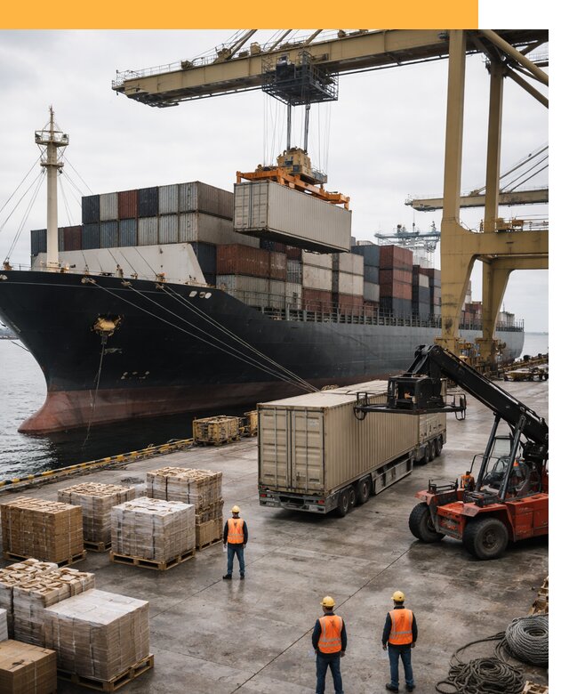 Морские перевозки из Индии: доставка FCL/LCL, таможня от 122340