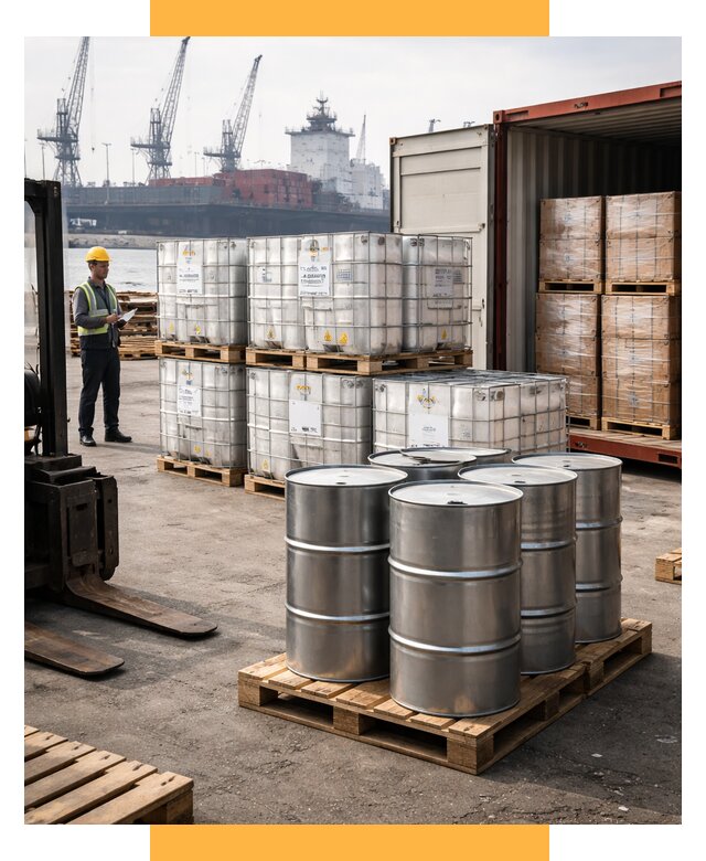 Доставка химического сырья из Индии от 254875 р. | СетСервис-Блт