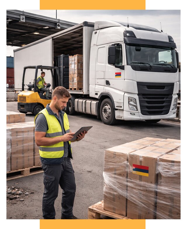 Автоперевозки из Армении от 96853 р. — услуги СетСервис-Блт