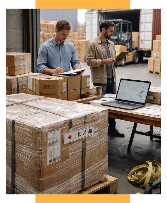 Доставка грузов в Японию от 25488 р., логистика СетСервис-Блт