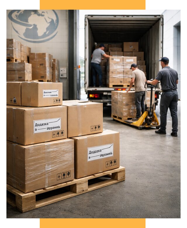 Доставка грузов в Израиль и экспорт от 45878 р. СетСервис-Блт