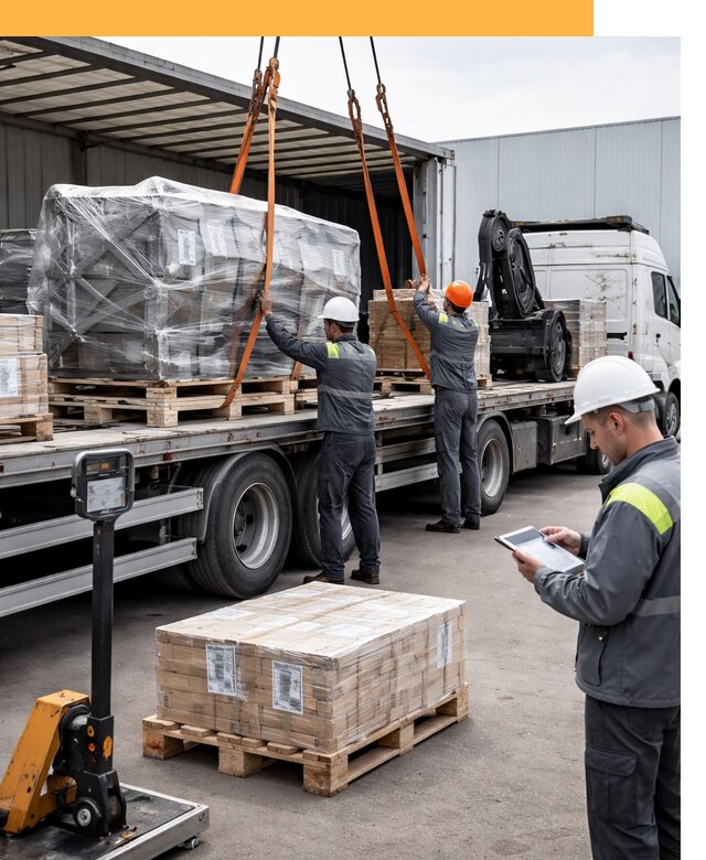 Перевозка крупного оборудования по миру от 30585 руб