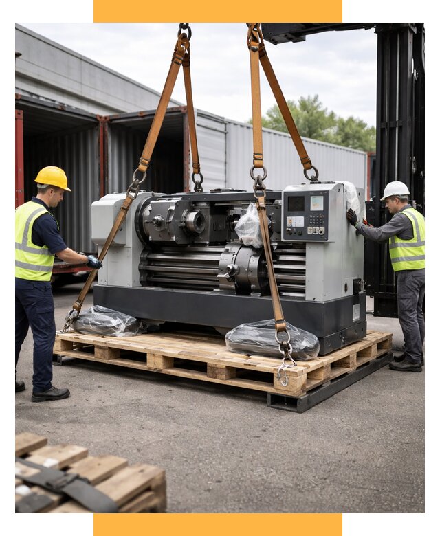 Перевозка станков и таможня от 61170 р. | СетСервис-Блт логистика