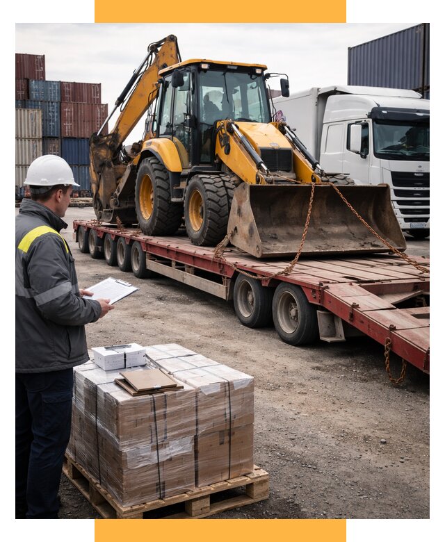 Международная перевозка спецтехники от 45878 р., СетСервис-Блт