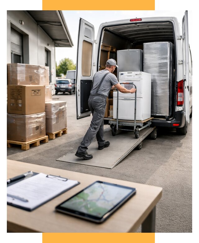 Перевозка бытовой техники от 6627 р. - логистика СетСервис-Блт