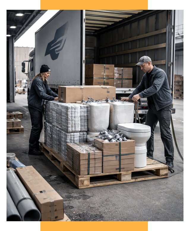 Перевозка сантехники под ключ от 1835 р. | СетСервис-Блт