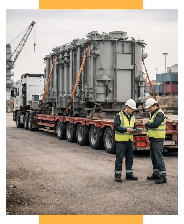 Перевозка негабаритных грузов под ключ от 122340 р., СетСервис-Блт
