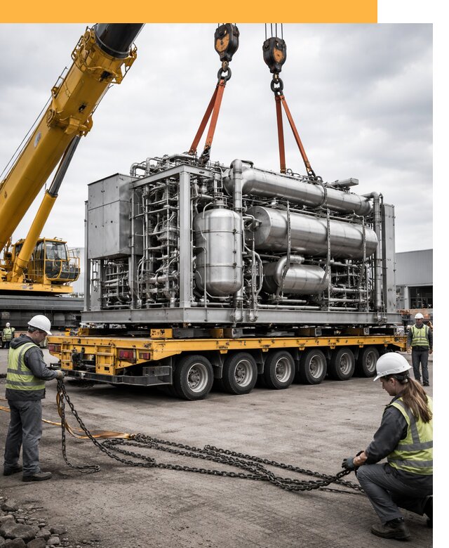 Перевозка тяжеловесных грузов по миру от 152925 руб