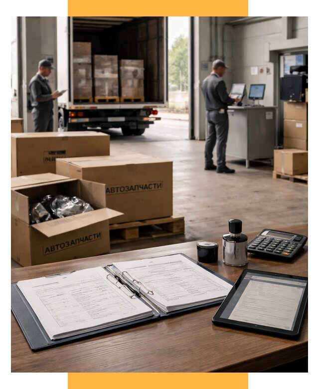 Таможенное оформление автозапчастей под ключ от 8666 р., СетСервис-Блт