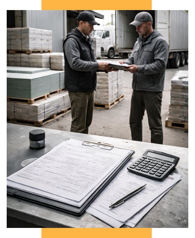 Таможенное оформление стройматериалов от 8666 р. | СетСервис-Блт