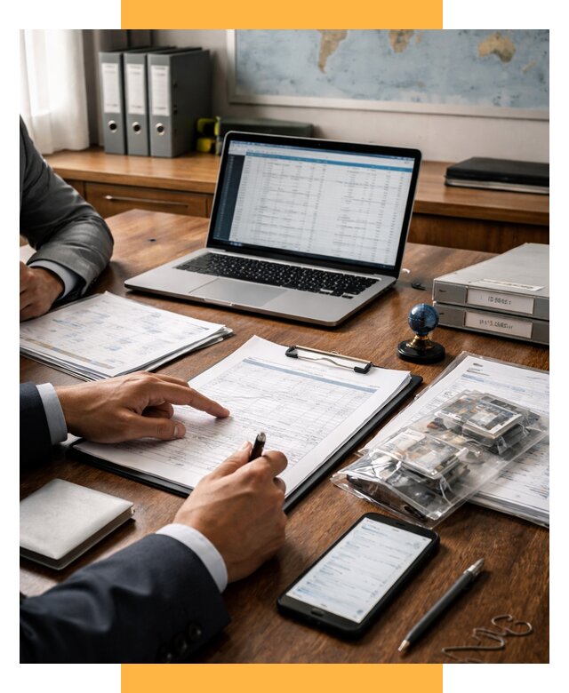 Проверка поставщика за рубежом от 8666 р. | СетСервис-Блт аудит