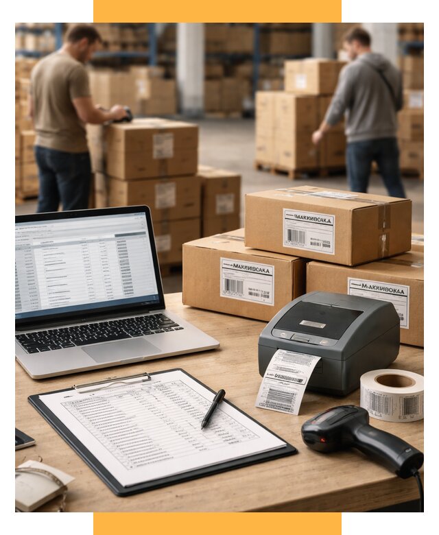 Маркировка импортных товаров от 4588 р. под ключ, СетСервис-Блт