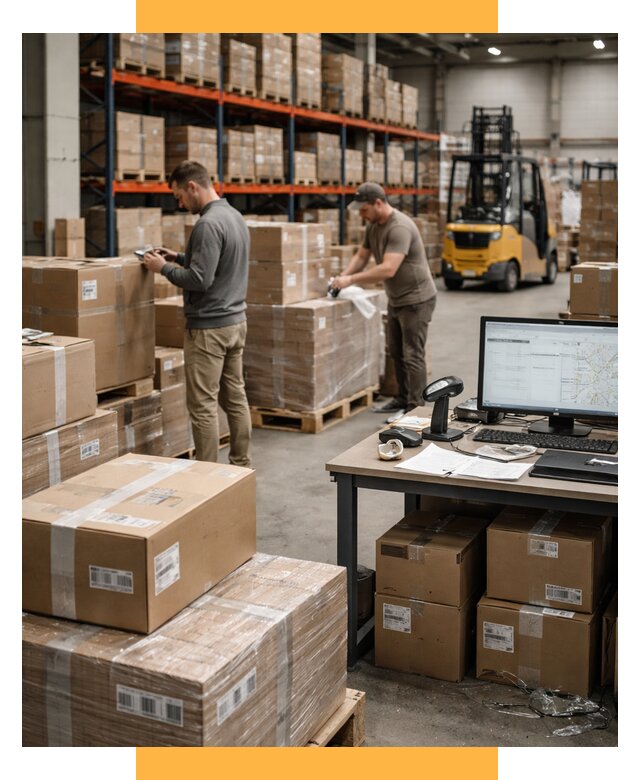 Склад консолидации в Европе от 6627 р., услуги СетСервис-Блт